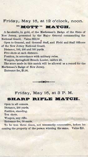 Stockton Rifle Range — May 1879 Program, page 8