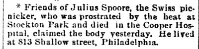 Stockton Park — Philadelphia Inquirer, August 12, 1891