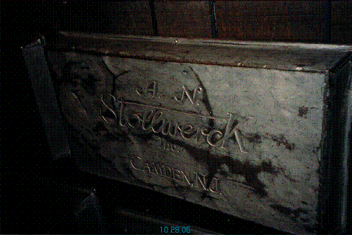 A.N. Stollwerck, Inc., Camden, NJ chocolate mold at the Wilbur Chocolate Museum, Lititz, PA