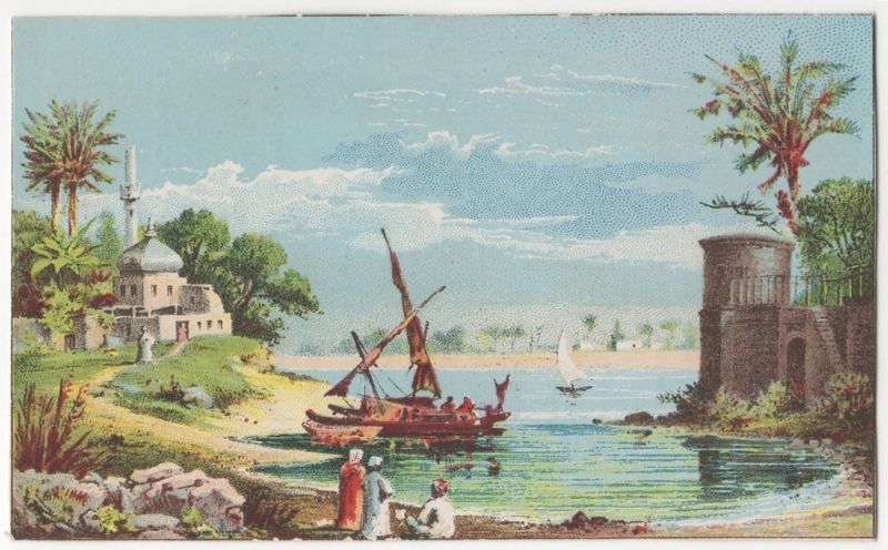 J. Eavenson & Sons 1890s trade card, front