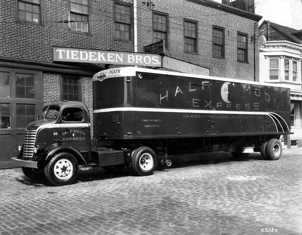 Half Moon Express truck, alternate view