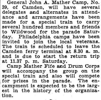 United Spanish War Veterans, June 16, 1932 (continued)