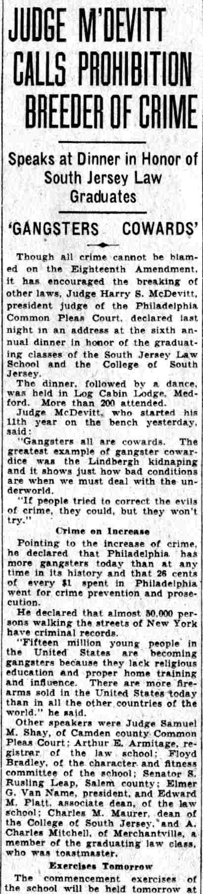 Camden Courier-Post, June 2, 1932, continued