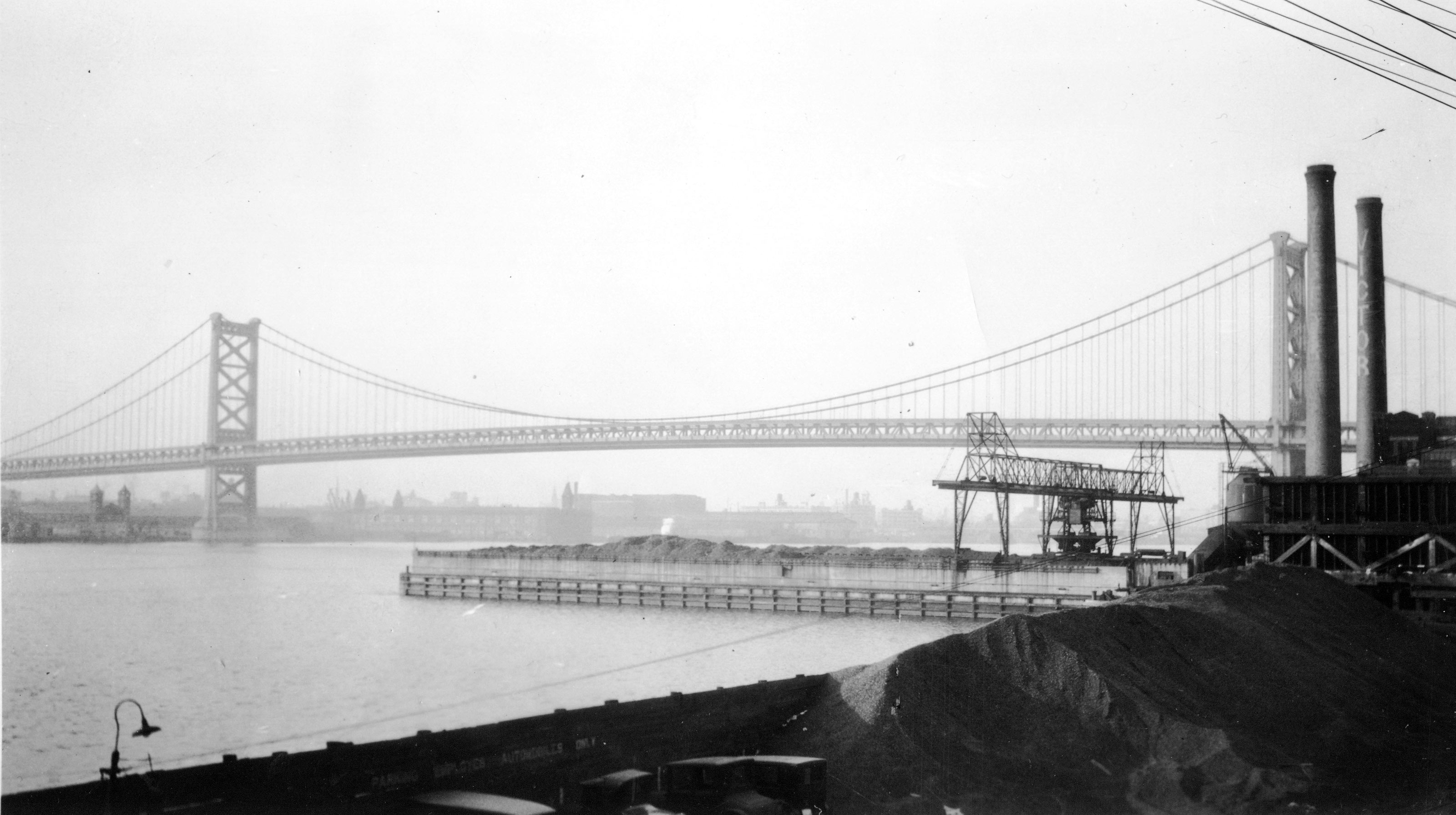 Market Street Ferry Terminal, taken from the roof looking northwest, August 1929