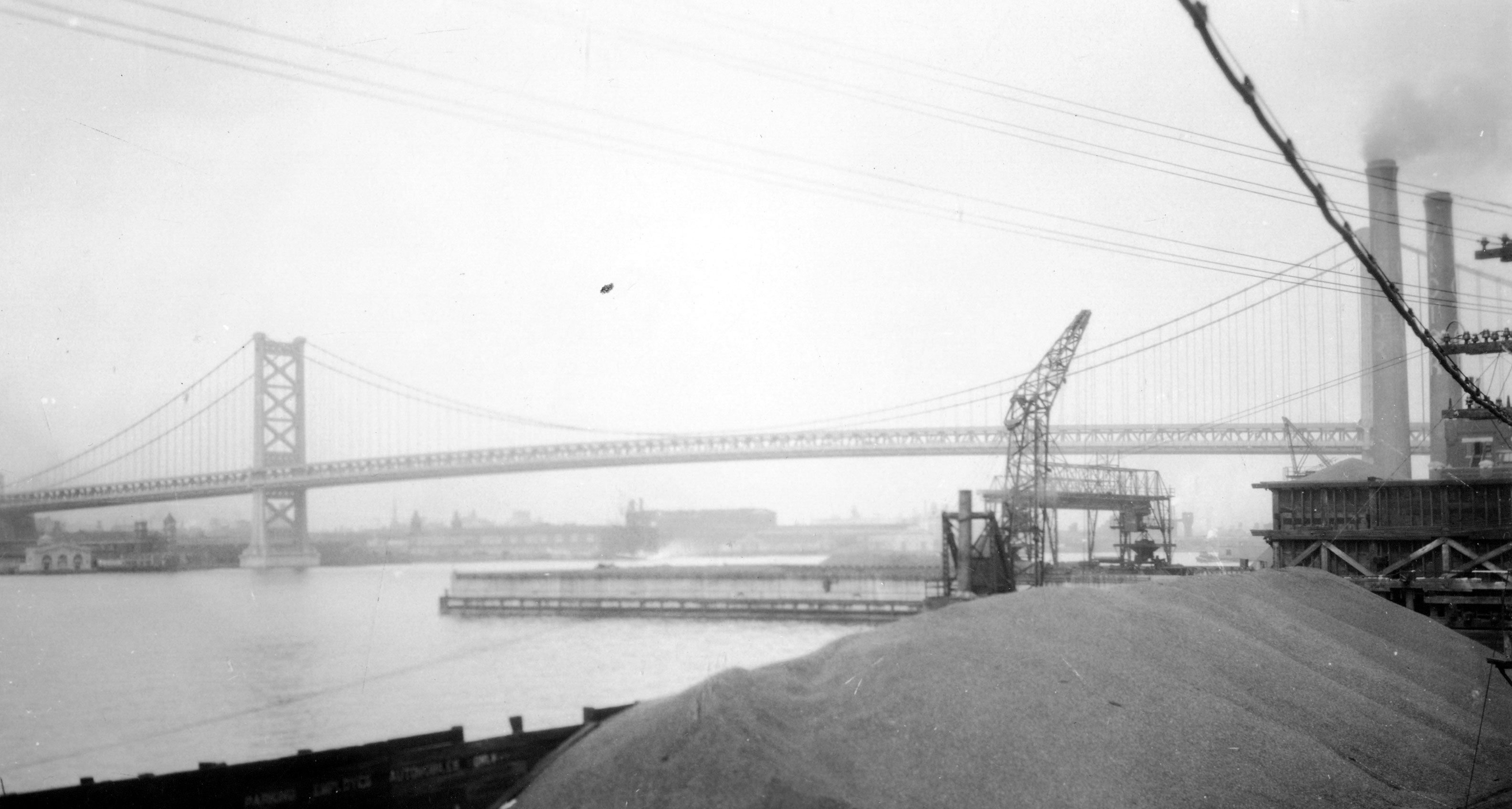 Market Street Ferry Terminal, taken from the roof looking northwest, August 1929