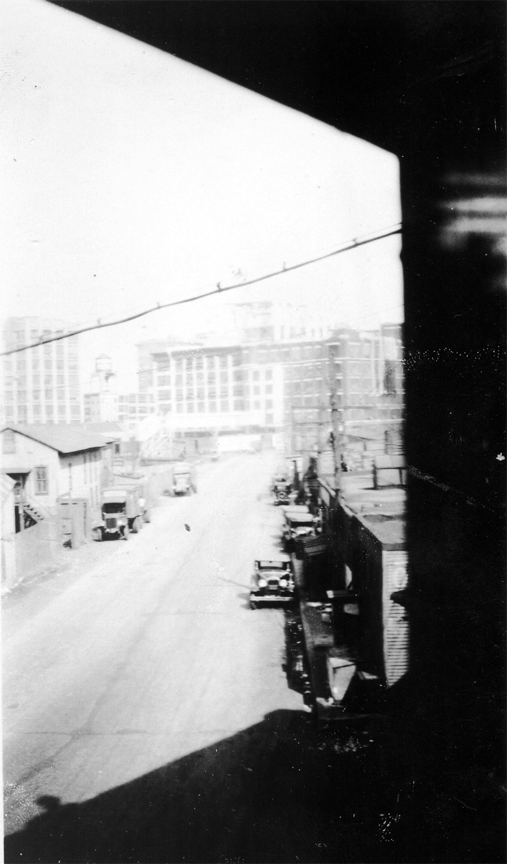 Shops at the Ferry Terminal, August 1929