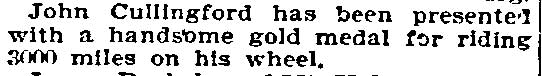 Stockton Wheelmen — Philadelphia Inquirer, February 6, 1896, page 3