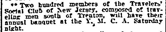 Philadelphia Inquirer, November 28, 1911 — YMCA