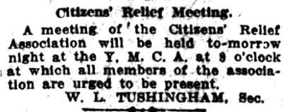 Camden Post-Telegram, January 25, 1915 — Walter L. Tushigham, Y.M.C.A.