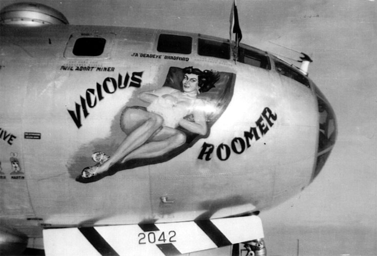 The B-29 44-62042 'Vicious Roomer'