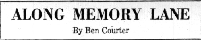 Camden Courier-Post February 15, 1928 — column header