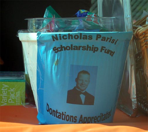 Nicholas J. Parisi memorial photos, 2008