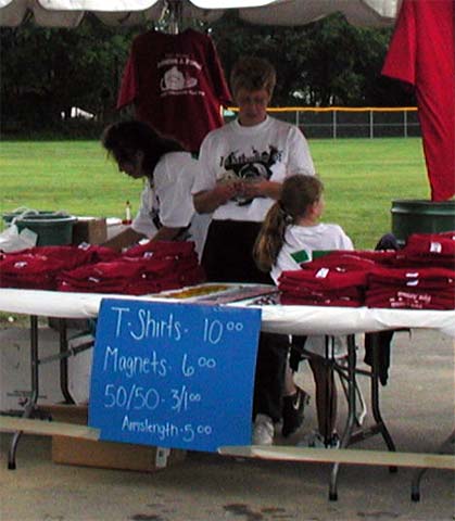 Nicholas J. Parisi Memorial Scholarship Fund fundraiser, July 24, 2004