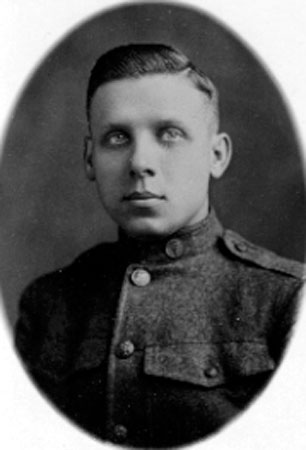Camden County World War I Honor Roll card — Joseph F. Covert