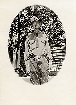 Harry J. Doughty honor roll card