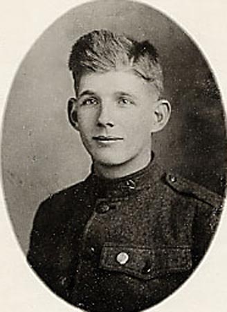Corporal Ralph B. Elder, 134 North 26th Street, World War I