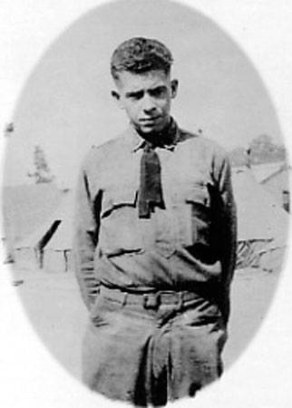 Camden County World War I Honor Roll card — Leon Paul Parker