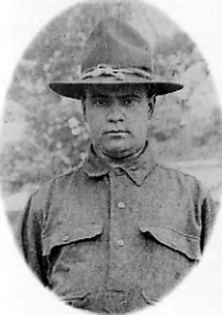 Eugene Pollastrini Camden County World War I Honor Roll card