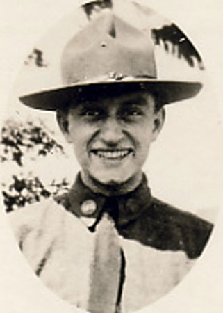 Albert T. Schleicher Camden County World War I Honor Roll card