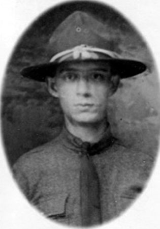 Harry A. Steeple honor roll card