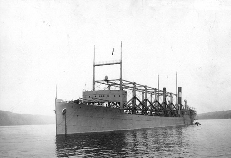 USS Cyclops in the Hudson River, October 3, 1911