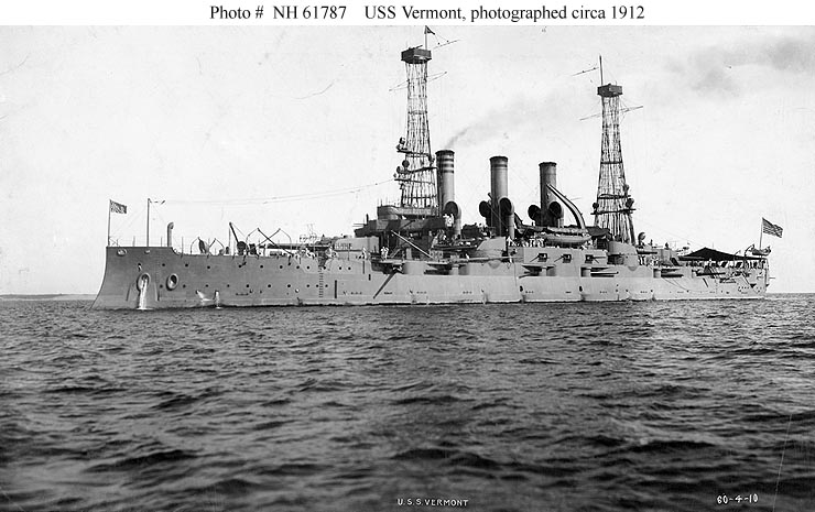 USS Vermont battleship