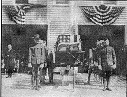 Funeral parade for Allen Irvin Morgan, Westmont NJ