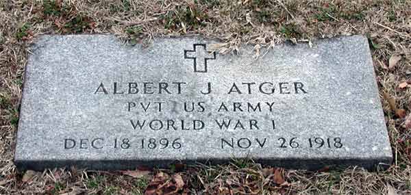 Private Albert Jean-Pierre Atger