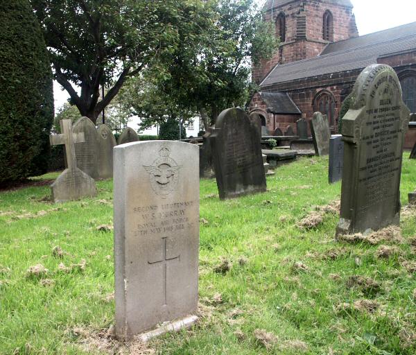 The Eastham Churchyard, Cheshire, England