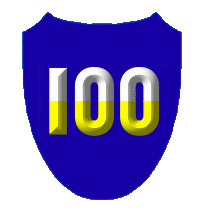 100th Infantry Division shoulder patch