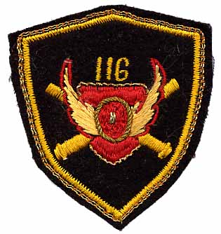 116th Anti-Aircraft Artillery Battalion insignia