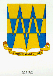 322nd Bombardment Group insignia