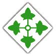 4th Infantry Division shoulder sleeve insignia