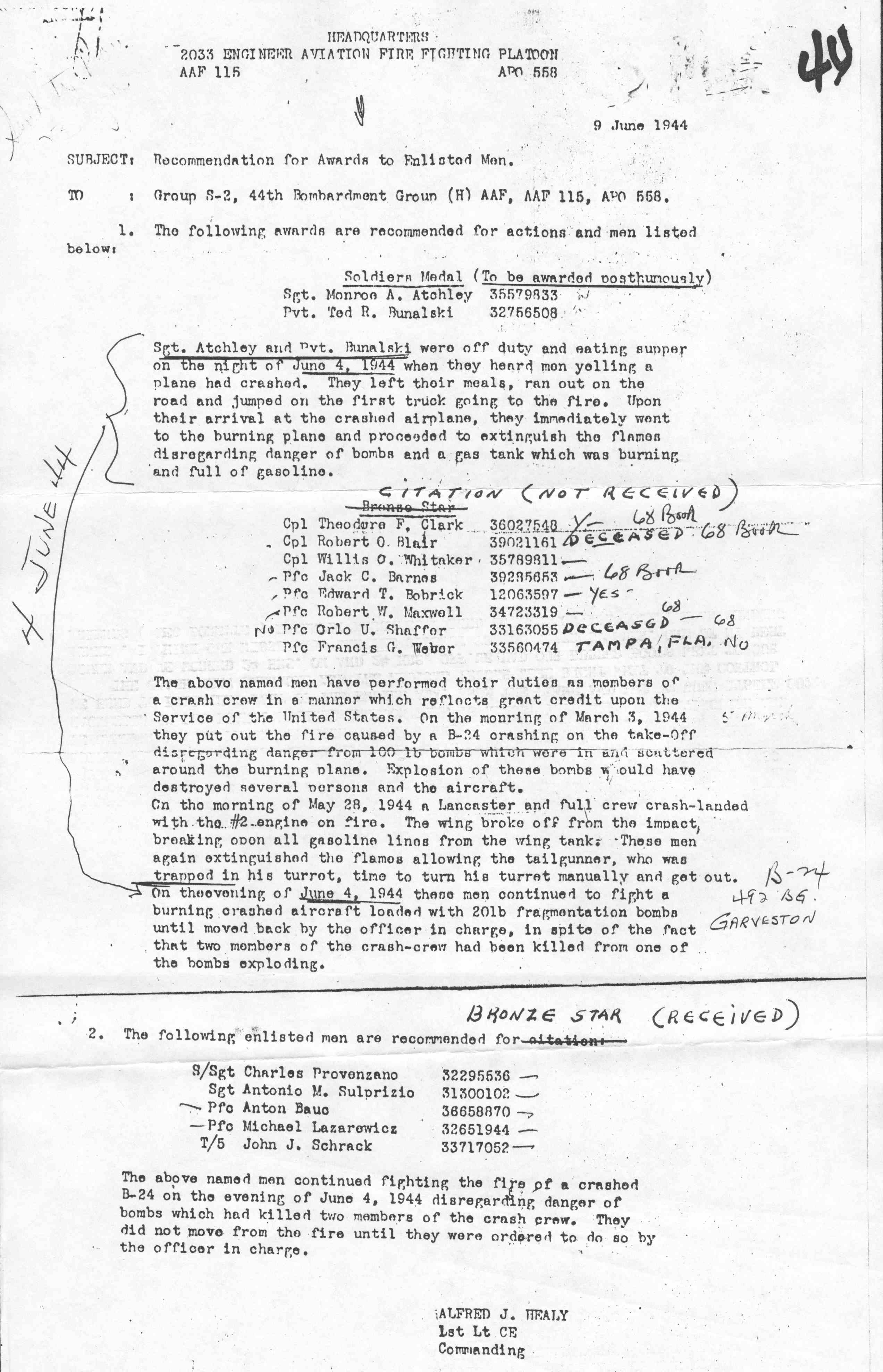 Document — Ted R. Bunalski