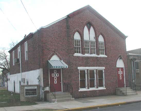 Hosanna AME Church, 30th and Saunders Street, Camden NJ, December 2001