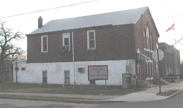 Hosanna AME Church, 30th and Saunders Street, Camden NJ, December 2001