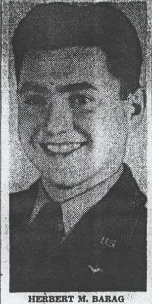 Army portrait of Herbert M. Barag