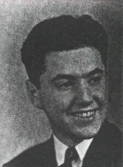 High school graduation photo of Herbert M. Barag