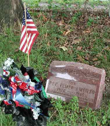 Grave of Elmer J. Meiler at Evergreen Cemetery, Camden, NJ