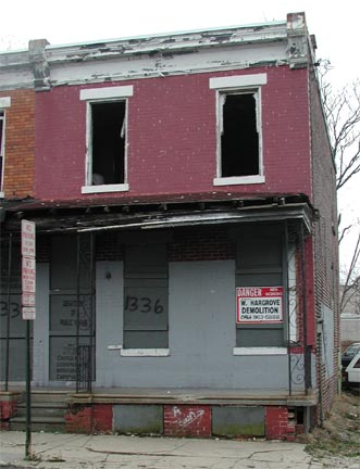 The Lear family home at 1336 Atlantic Avenue, Camden