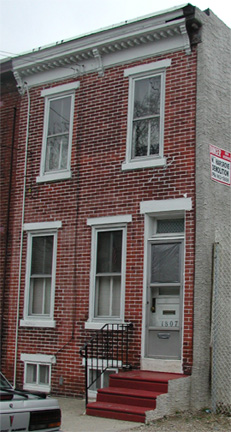 Portrait of John J. Pluskosky, World War II, 1807 Fillmore Street (alternate)