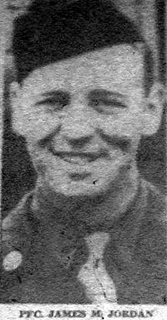 Portrait of Private First Class James M. Jordan