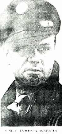 Portrait of Staff Sergeant James A. Keenan