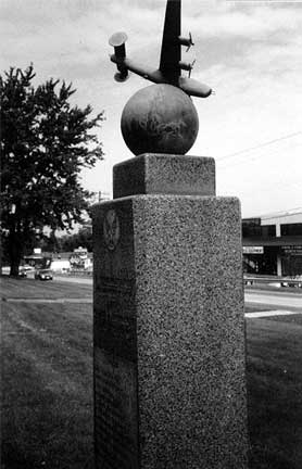 Monument to the crew of the Little Warrior