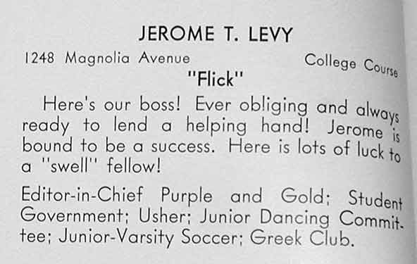 Jerome Levy high school photo