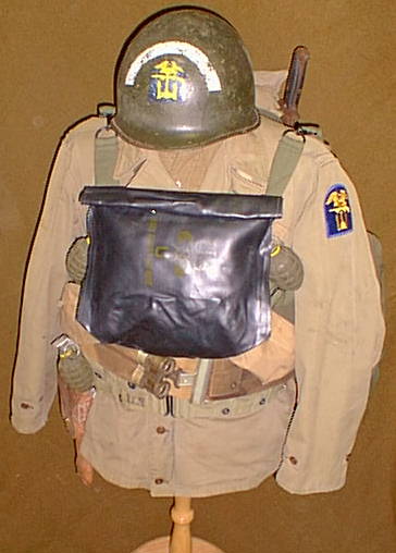 U.S. Army Engineer Special Brigade uniform, Omaha Beach, Normandy, 1944