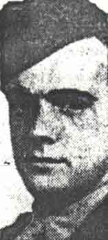Portrait of Sergeant Robert F. Gunson