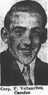 Portrait of Private First Class Peter J. Vollanovitch