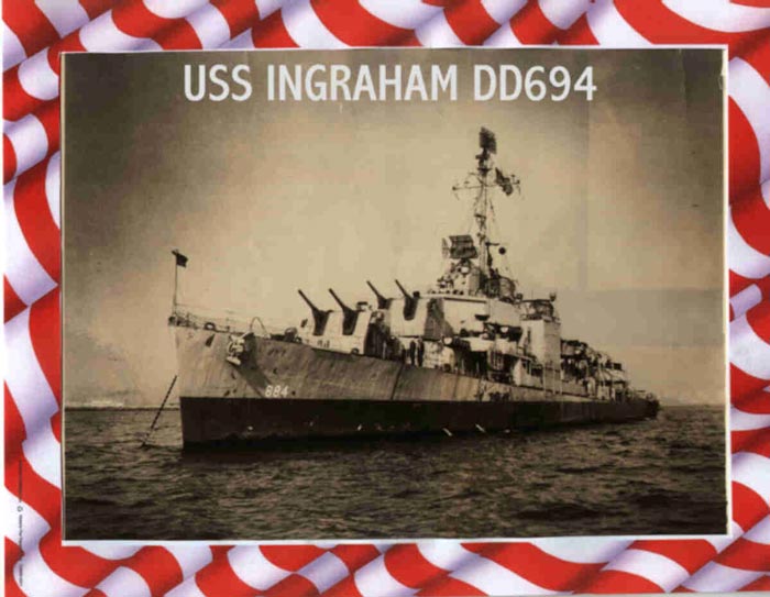 USS Ingraham DD-694