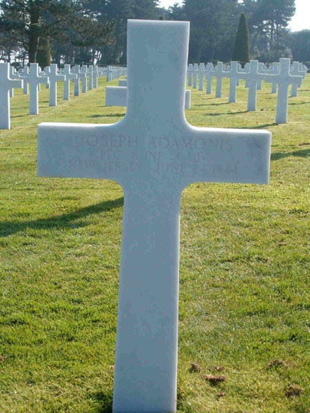Portrait of Private First Class Joseph A. Adamonis